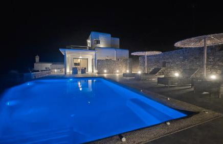 Aether Mykonos 3BR Villa with Serene Port & Town Views - Foto 43