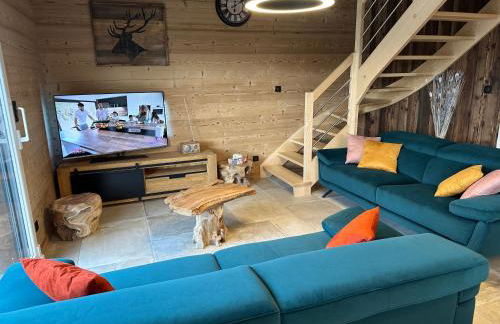 Chalet COCOTTE - pétanque, jacuzzi & baby-foot - Foto 12