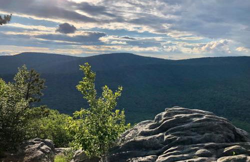 Cozy Historic Cabin with stellar view of Big Schloss - Foto 36