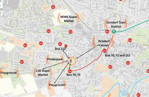 Newman Horizon Apartments Zirndorf - Playmobil Funpark, Nähe Messe Nürnberg und Fürth, 4 Pers, 24h Self Checkin, Waschmaschine, großer Parkplatz - Foto 55