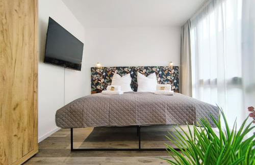 Design-Apartmenthaus für bis zu 12, modern, Dachterrasse, Grill, ruhige Lage, Disney plus, Wii, LAN und WLAN - Foto 11