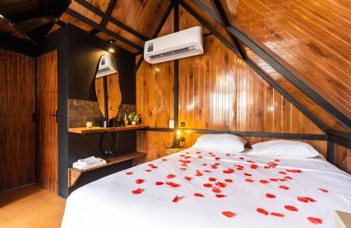 Chalé romântico com hidro e charme - Foto 2