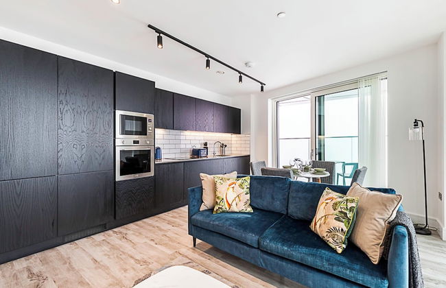 Modern Flat With City View in Acton - Foto 13