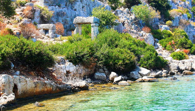 La côte de Kekova