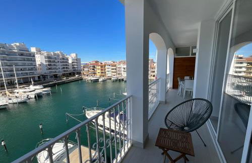 Marina View Empuriabrava - Appartement sud-ouest au canal avec terrasse - Foto 39