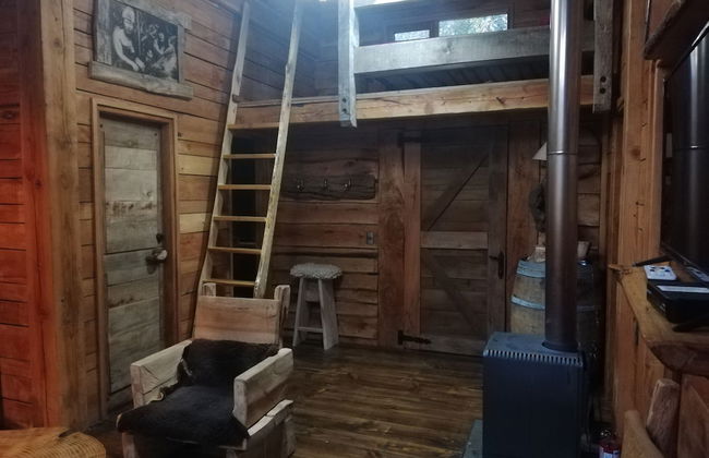 Cabaña Rústica 2 Maravillosa,con Troncos Nativos, con Orilla de Río Trancura - Photo 38