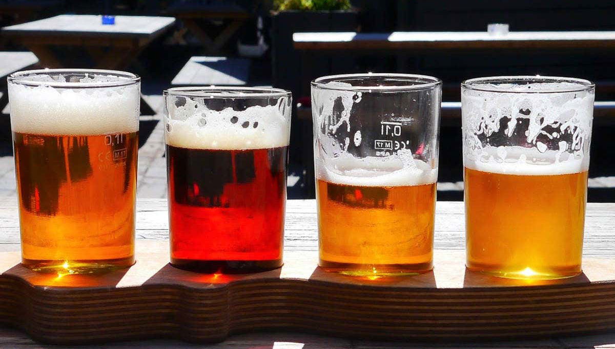 Different varieties of German beers