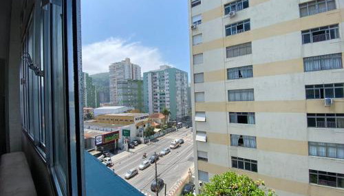 Studio Edifício Audax lindíssimo pé na areia - Melhor localização de São Vicente - Foto 3