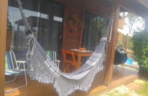 Chalés Praia do Rosa piscina compartilhada - Foto 38