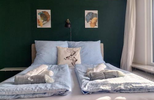 Studio "Küssaburg-Blick" - grosse Dachterrasse - Boxspringbett - nahe Therme Bad Zurzach, CH - Foto 12