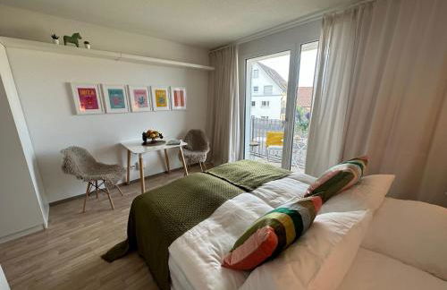 Komfortables, barrierefreies Appartement mit sonnigem Balkon in der Nähe von Flughafen und Messe 30 - Foto 10