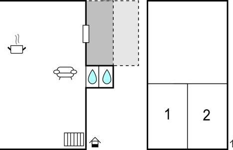 2 Bedroom Awesome Home In Gamaches - Foto 23