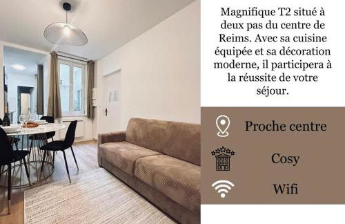 1 Clairmarais T2 cosy a 2 pas du centre-ville - Foto 22