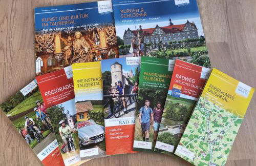 Gemütliche Ferienwohnung Whole Apartment Merlion 65sqm, EG, WLAN WiFi, 3 Zi Rooms, Taubertal KGH Deutschland - Foto 9