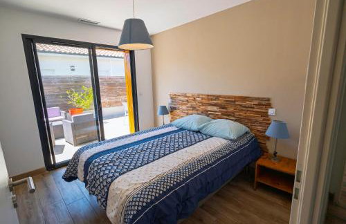 Maison Bassin d'Arcachon - Arès - Proche plage et commerces, 3 chambres, 8 personnes, Climatisation - Foto 13