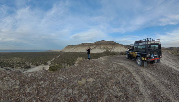 Momento foto en una de las paradas