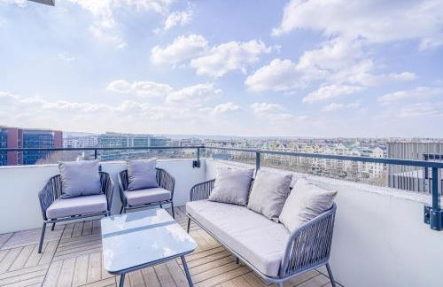 Grand appartement avec belle vue Paris - Foto 15