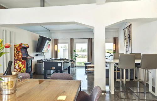 Loft für bis zu 12, Whirlpool, Infrarotsauna, Arcade-Spiele, Tischfußball, Wii - Foto 57