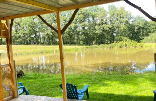 Gîte neuf avec jardin, forêt et étang - Foto 11