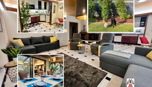 Barrierefreies Ferienhaus mit Garten bei Köln - Foto 1, Garden, Garden view, wardrobe