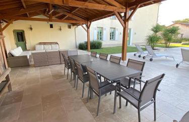 Large House near Marciac & Heated Salt Water Pool - Foto 23