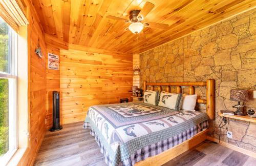 Fish Tales Cabin with a private hot tub - Foto 14