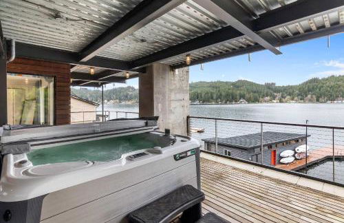 Lakefront Luxury Stunning Views Dock Hot Tub - Foto 7