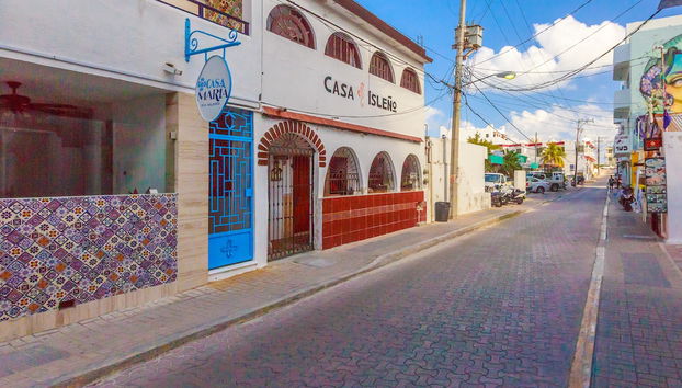 Facciata della struttura