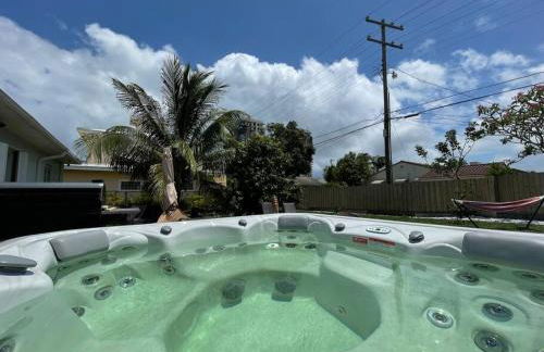 Hot tub, tiki bar, outdoor shower, near Intercoastal Waterway! - Foto 26
