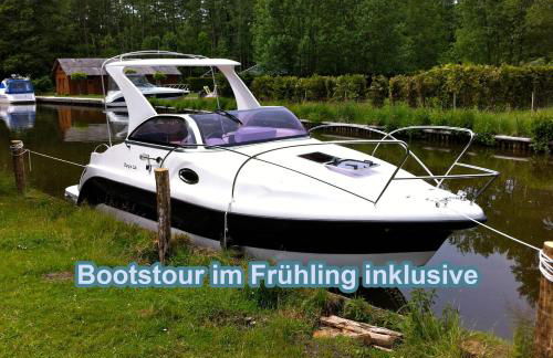 Hüttendorf für Euch alleine - geführter Yachtausflug nach Prieros inclusive! Nur 3 Minuten zum Badesee Fahrräder kostenlos vorhanden - Foto 1