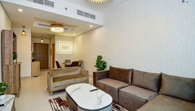 Stylish 1BR with Skyline View - THE BAY - Foto 3, Habitación