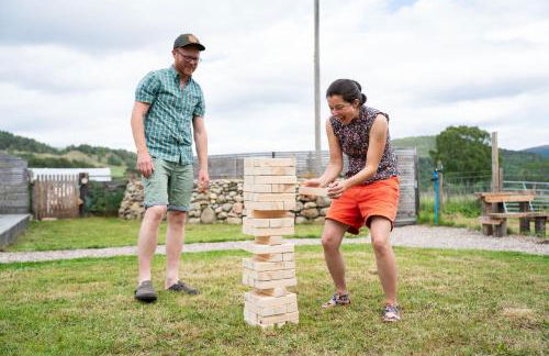 Ailsa- Enchanting Tiny House with wood burner and hot tub in Cairngorms - Foto 27