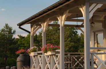 Agroturystyka domki nad rzeką Bałtów kajaki rowery klima basen ryby full - Foto 33