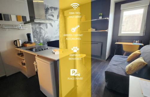 'Les Tropiques' - Parking privé - Balcon - Tout confort - Foto 1