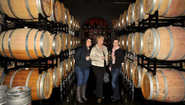 Visitando una bodega de Woodinville