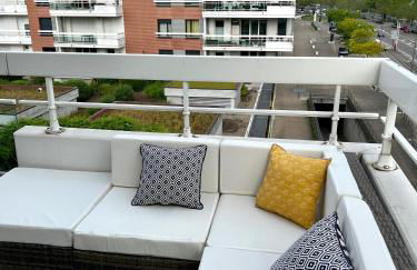 Appartement climatisé 3 étoiles T3 chic à Strasbourg avec billard et terrasse - Foto 15