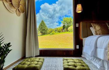 Chale Perfeito com hidromassagem e cafe da manha - 5 min da Rota do Vinho - Aya Chales - Foto 14