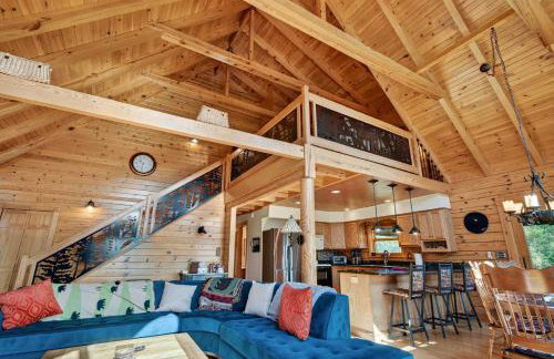 Mountain Escape on 6 acres w Hot Tub & Privacy - Foto 10