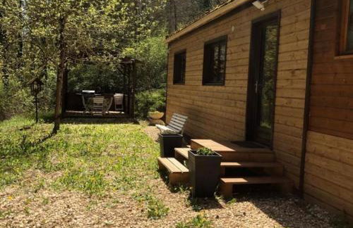 Chalet bois intime avec Wifi, piscine partagée, à 1 km de St Pompont - FR-1-616-429 - Photo 8