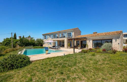 Villa Plava with Panoramic Seaview and big pool - Foto 73