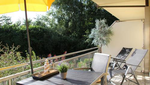 4-Sterne Ferienwohnung in Strandnähe mit Sonnenbalkon - Foto 3, Garden, Garden view