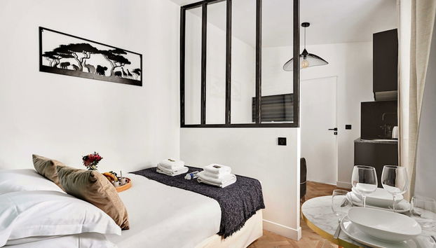 Cosy Apartment - Tour Eiffel / Champs de Mars 19B - Foto 4, Habitación