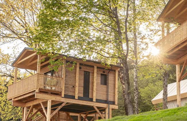 Premium Baumhaus mit 1 Schlafzimmer - Foto 12