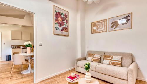 Le Pastel - Cosy Appart - métro B - wifi inclus - Foto 5