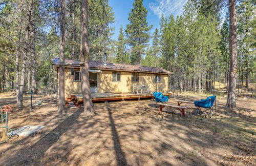 1 Mi to State Park Peaceful La Pine Cabin with Deck - Foto 23