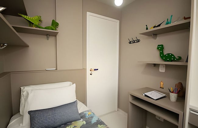 APTO decorado 5 hospedes AC e piscina - Photo 4