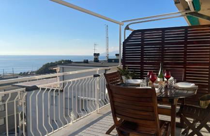 Attico con terrazza fronte mare a Cavi di Lavagna - Foto 13