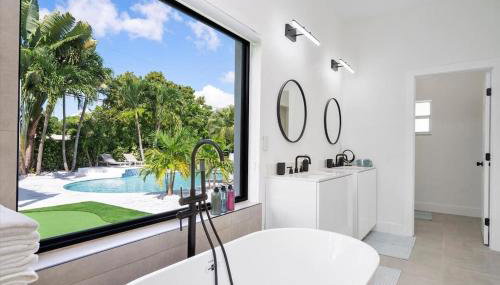 VillaLee-Jungle Palm Island white marble pool Area - Foto 3