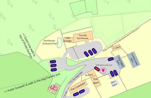 Granary Retreat for 2 inc shared Dog Field - Foto 40