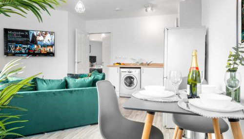 Modern 2 Bed Apartment - Sleeps 3 - Netflix - Parking 55C - Foto 4